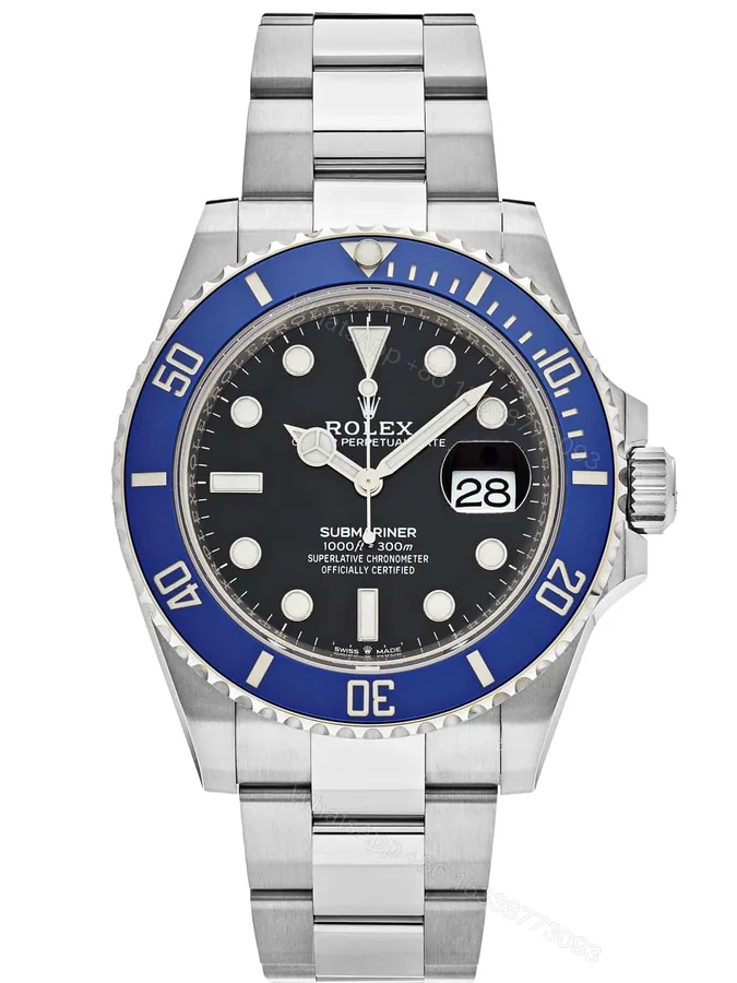 View 1 of Replica Rolex Submariner Black Dial 126619LB