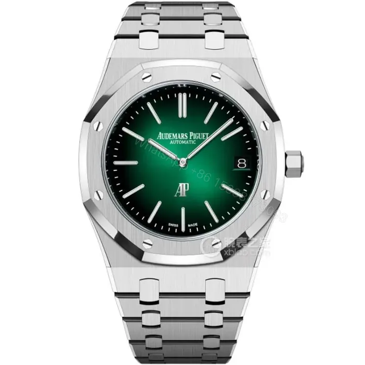 View 1 of Replica Audemars Piguet Royal Oak Green Watch
