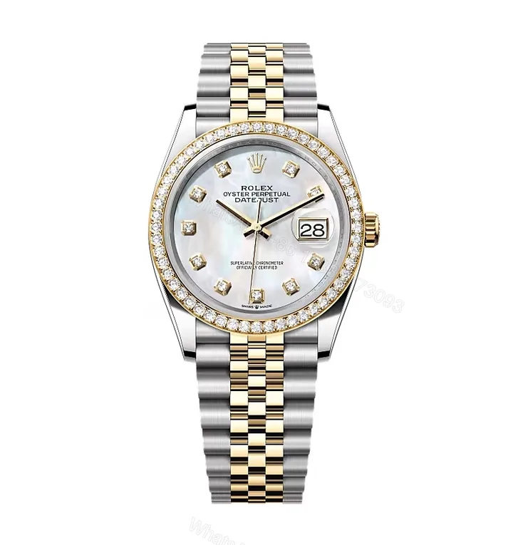 View 1 of Rolex Datejust Mother of Pearl Diamond Dial 126283RBR-0009 36 mm