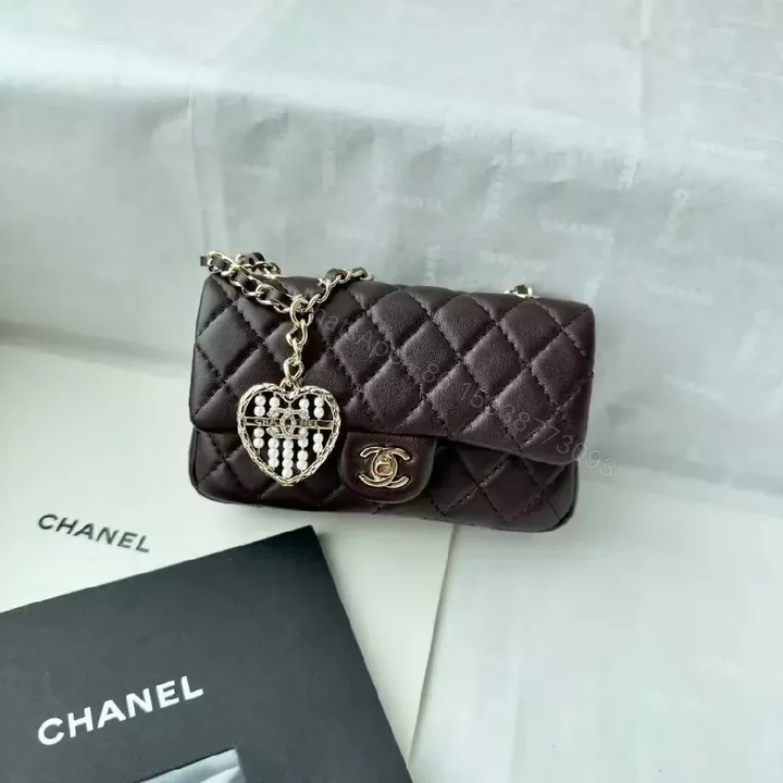 View 1 of Quilted Cardholder Bag: Luxe Crossbody Charm, Compact Style