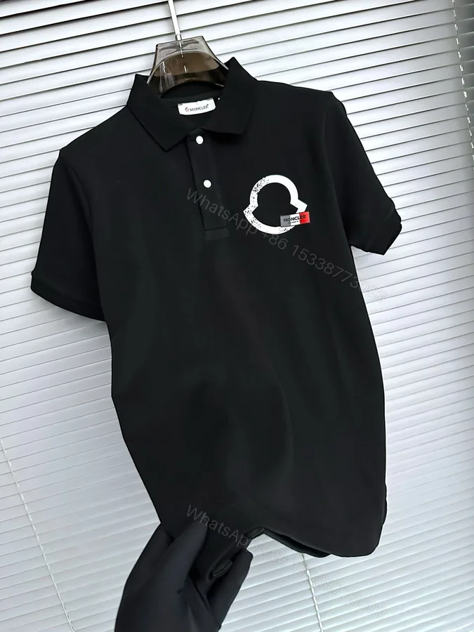 View 1 of First Copy Moncler Imported Quality Exclusive 2025 Polo Tees for Men