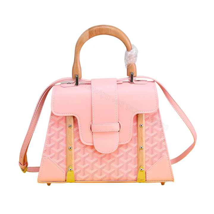 View 1 of GOYARD SAIGON PM BAG PINK 20CM