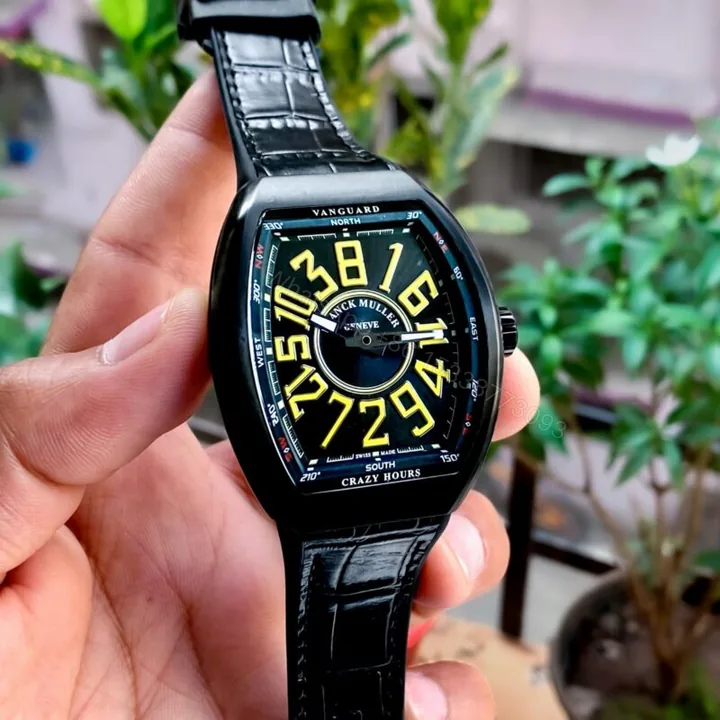 View 1 of Frank Muller Vanguard Yatching Crazy Hour Black Dial 40mm Automatic