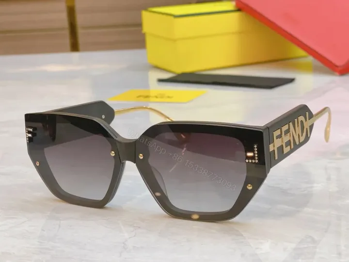 View 1 of Bold Fendi Sunglasses: Architectural, All-Day Comfort