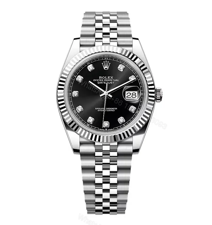 View 1 of Rolex Datejust Black Diamond Dial 126334-0012 41 mm