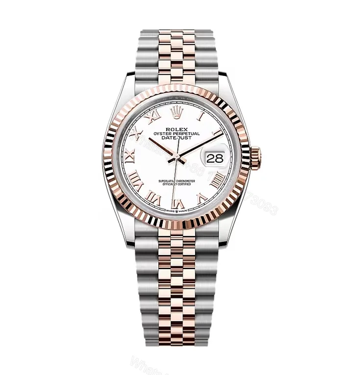 View 1 of Rolex Datejust White Roman Dial 126231-0015 36 mm