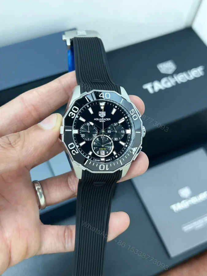 View 1 of Tag Heuer Aquaracer Professional 300 Blue Dial 43mm Automatic