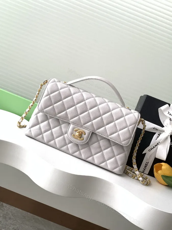 View 1 of Chic Quilted Crossbody: Subtle Shine, All-Day Versatility