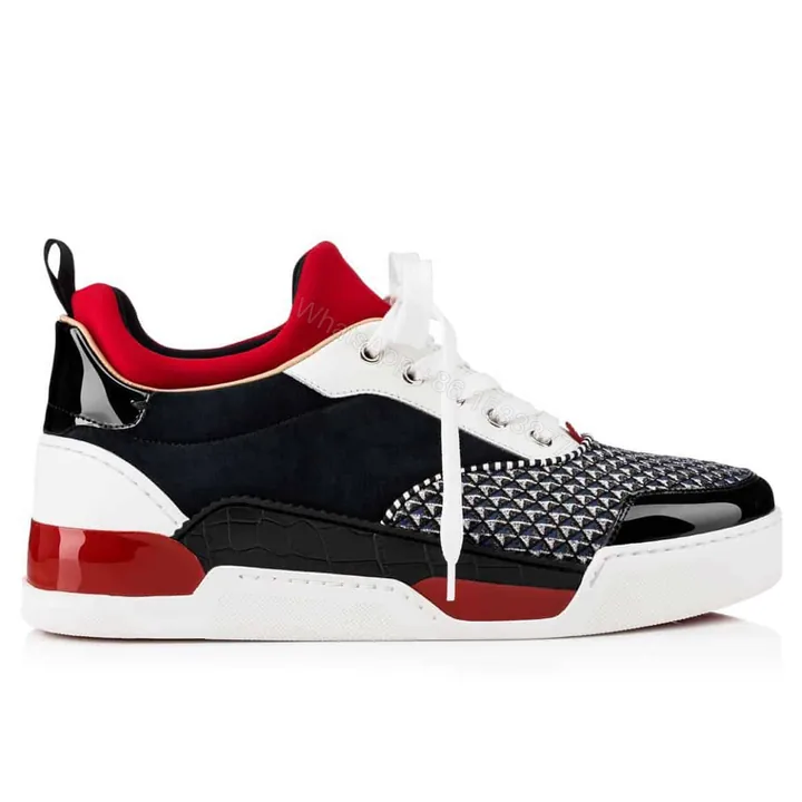 View 1 of CHRISTIAN LOUBOUTIN AURELIEN FLAT SNEAKERS VERSION MULTI – CL060