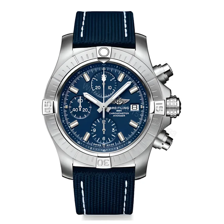 View 1 of Breitling A13385101C1X2 Blue Dial Replica