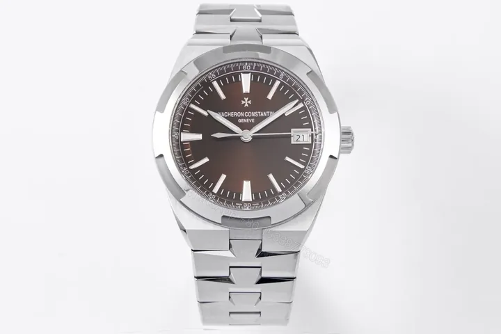 View 1 of JJ Factory Vacheron Constantin Overseas 4500V Series Stainless Steel Watch – Brown Dial, Automatic Movement, 41mm