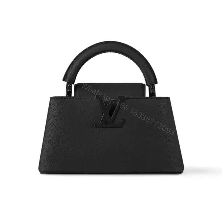 View 1 of Louis Vuitton Capucines East West Mini Optic Black 19Cm M23955