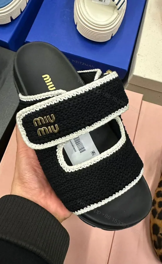 View 1 of FIRST COPY MIU MIU SANDALS IN STOCK