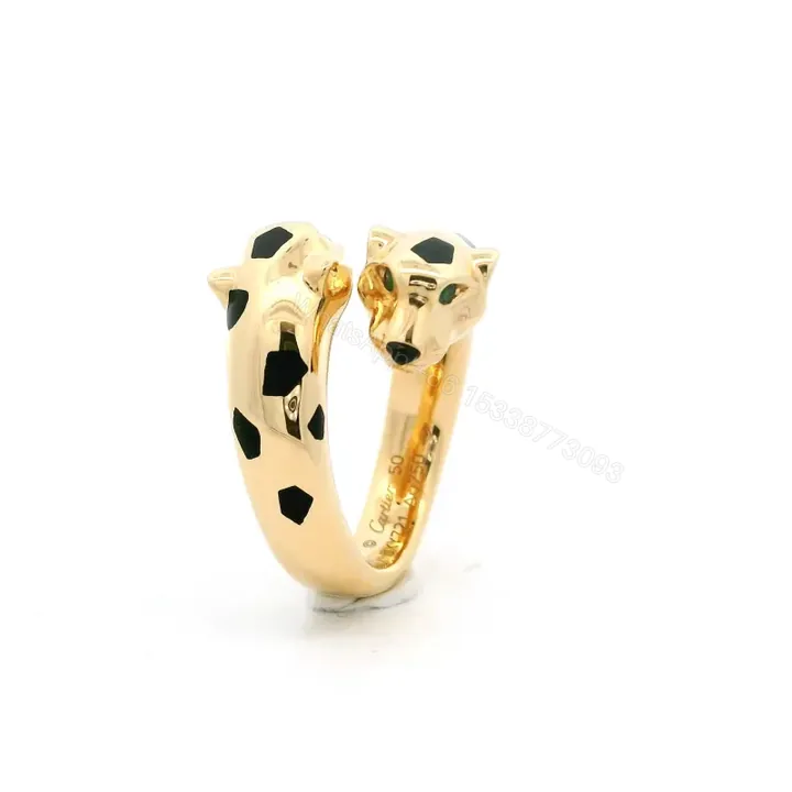 View 1 of Panthère de Cartier 18K Yellow Gold And Tsavorite Garnet Ring