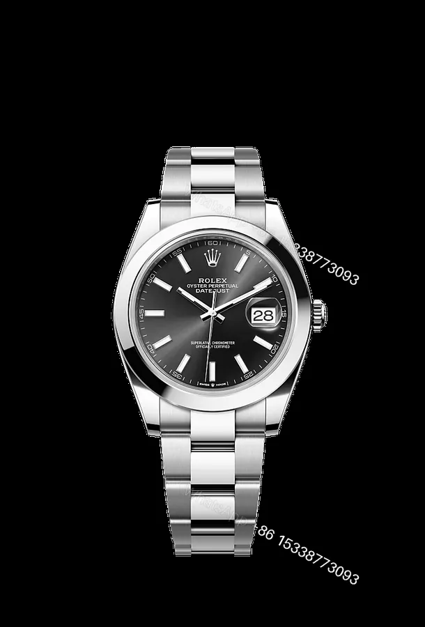 View 1 of Rolex Datejust 126300 Oyster Black Dial Super Clone