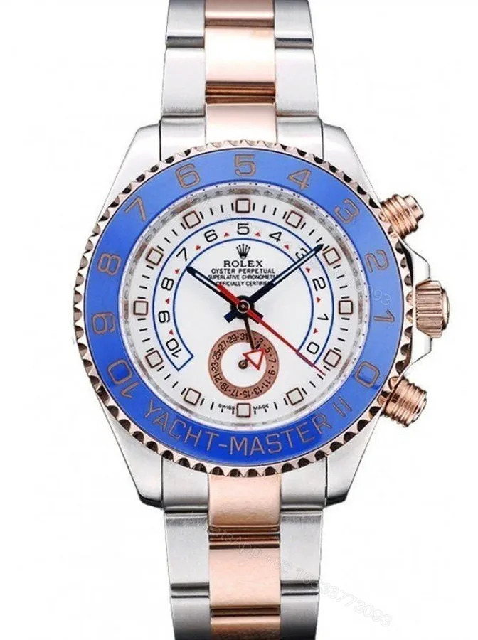 View 1 of Replica Rolex Yacht-Master White Dial REP016833