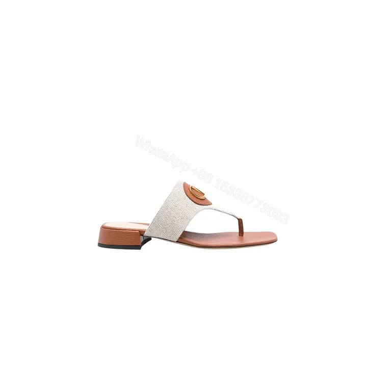 View 1 of Valentino Garavani Vlogo Signature Sandals White And Brown