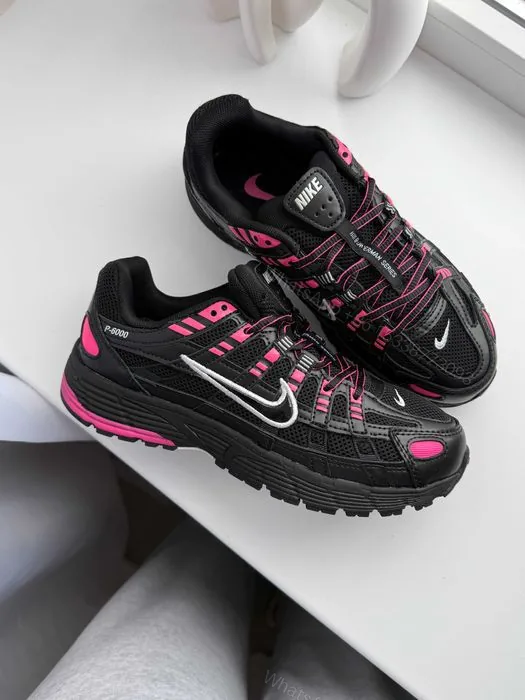 View 1 of Nike P-6000 Trainer First Copy Shoes — Black | COD India