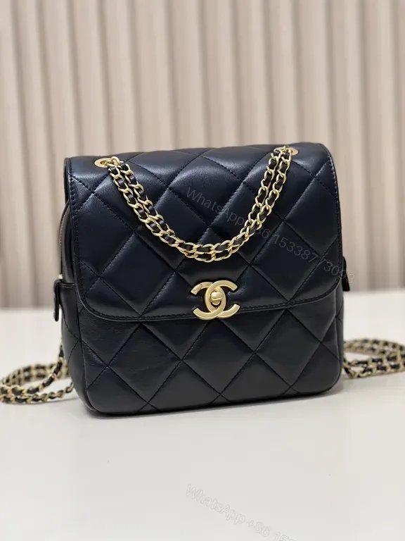 View 1 of Chic Quilted Leather Crossbody: Luxury, Practicality, Timeless Style
