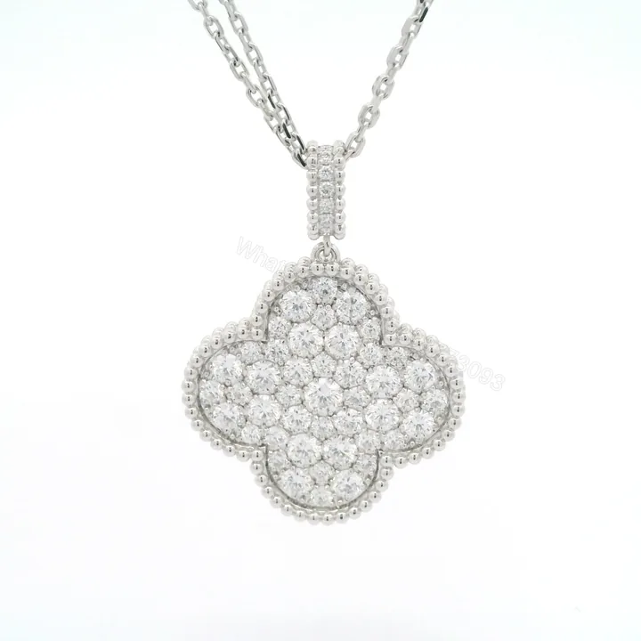 View 1 of Van Cleef & Arpels Magic Alhambra with Diamonds Long Necklace
