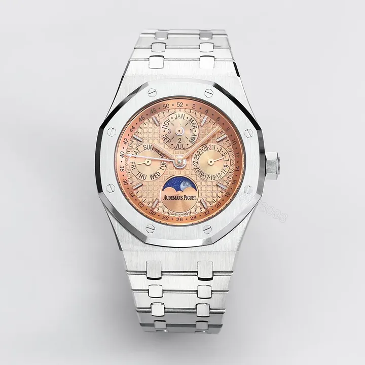 View 1 of Audemars Piguet Royal Oak Perpetual Calendar Watch – Blue Dial, Stainless Steel Case, 41mm