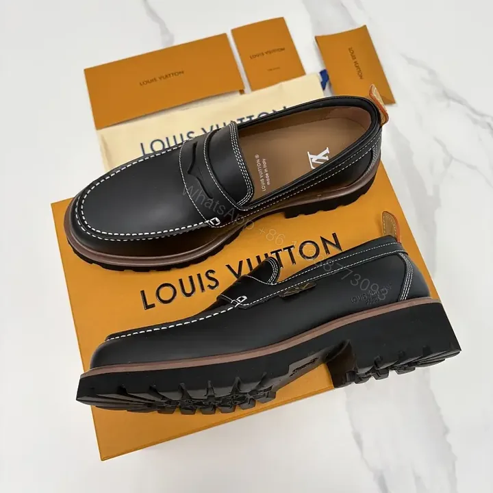 View 1 of Lux-Refined Slip-Ons: Leather, Lugged Sole, Everyday Luxury