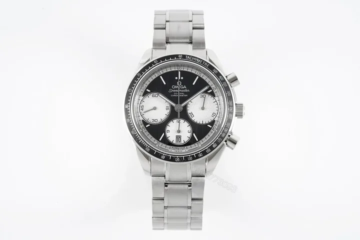 View 1 of Omega Speedmaster Professional 326.32.40.50.06.001 Multifunction Chronograph Watch Black and White Dial Stainless Steel Bracelet