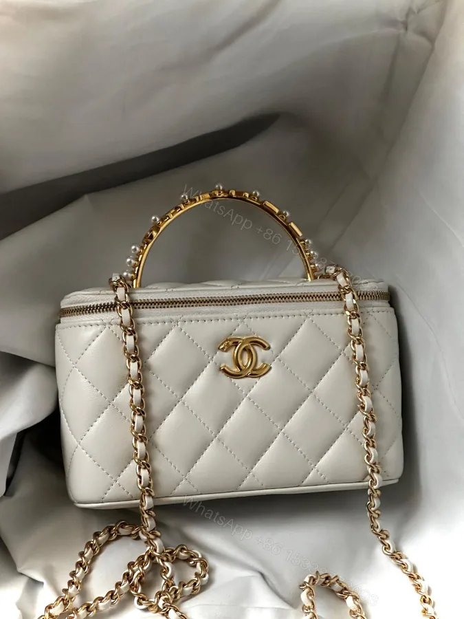 View 1 of Chanel Vanity Case Crossbody Tote Bag