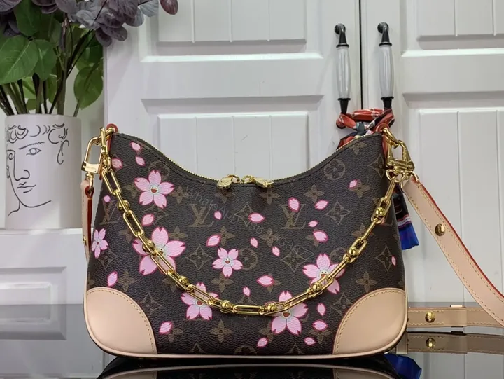 View 1 of Floral Monogram Messenger Bag: Couture Meets Everyday Luxury
