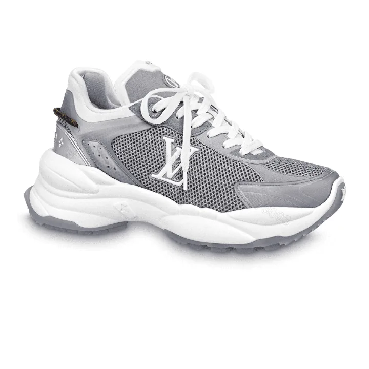 View 1 of LOUIS VUITTON RUN 55 SNEAKERS IN GREY – LSVT357