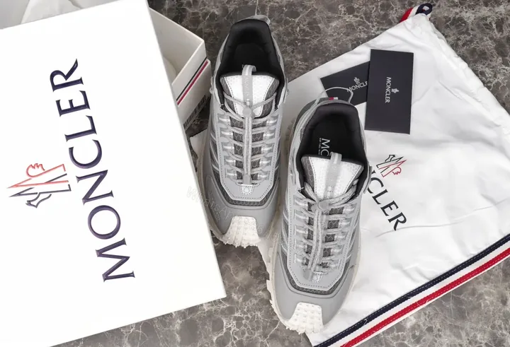 View 1 of Chic Moncler-Style Luxury Sneaker: All-Day Comfort