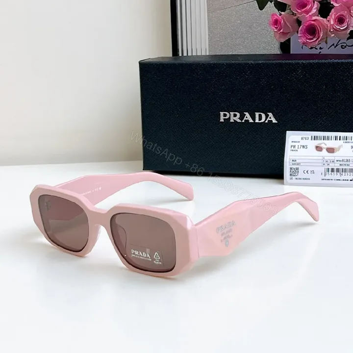 View 1 of Pastel Pink Acetate Sunglasses, Bold Contemporary, UV400 Protection