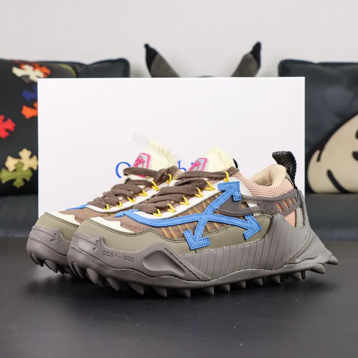 View 1 of Off White ODSY 1000 Brown Blue Reps