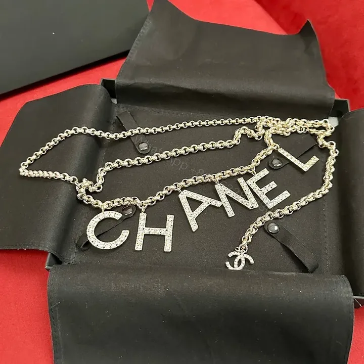 View 1 of Chanel-Inspired Sparkle Necklace: Luxe All-Day Glamour
