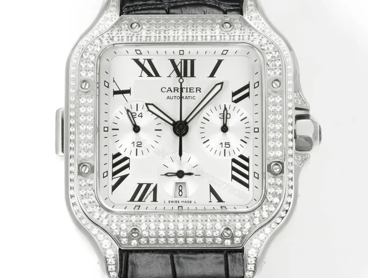 View 1 of Cartier Santos Chronograph Extra Large 43mm CARTIER-SANTOS-CHRONO43