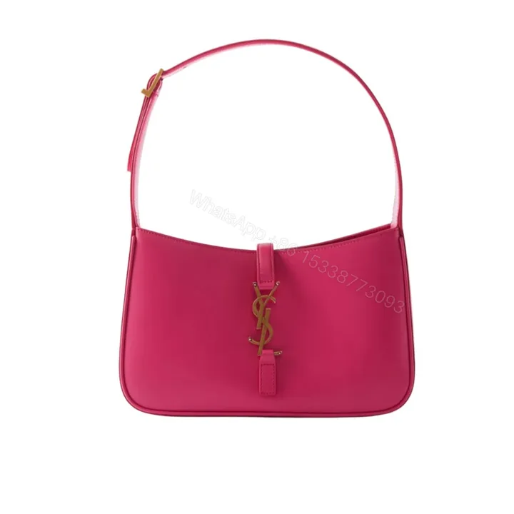 View 1 of Saint Laurent Le 5 À 7 Hobo Bag In Smooth Pink 25Cm