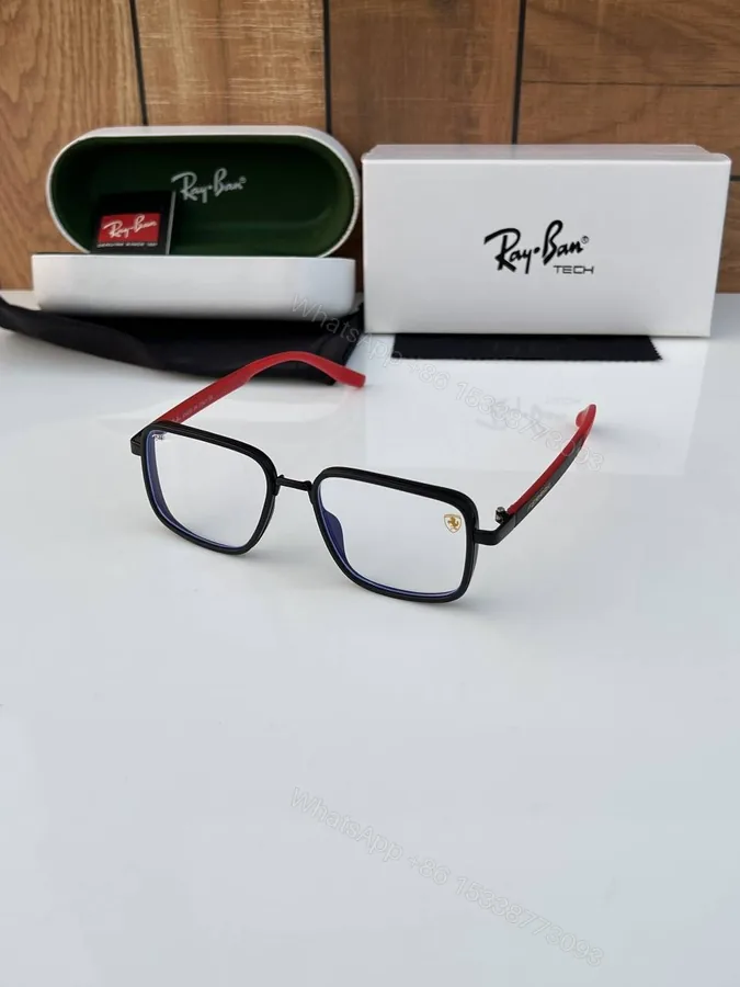 View 1 of First Copy RayBan 8840 Black Plano Sunglasses