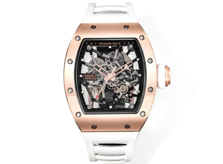 View 1 of Richard Mille RM035 BBR Big Bull RMUL1 Tourbillon Carbon Fiber Watch RM035-BBR-RMUL1-CARBON-VELCRO-2350
