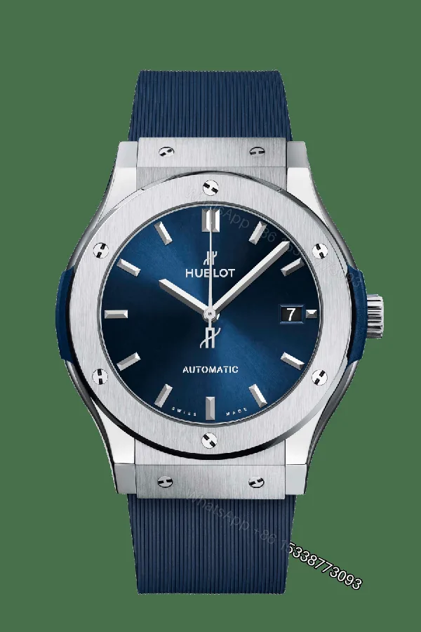 View 1 of Hublot Classic Fusion 45mm Titanium Blue dial