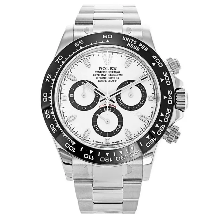 View 1 of Rolex Daytona Panda Replica Copy 116500LN Black Bezel