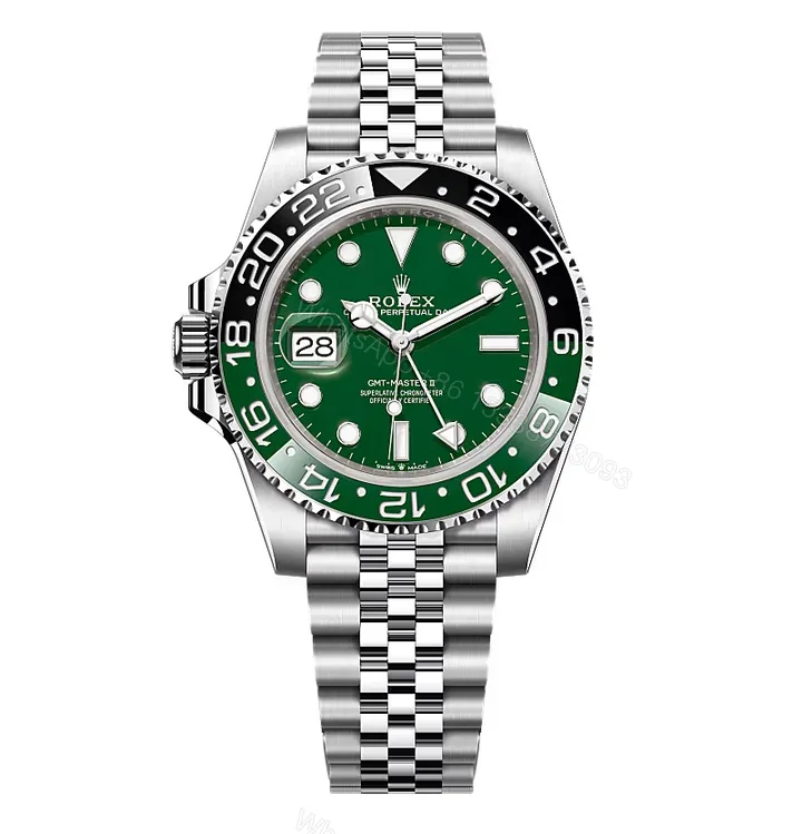 View 1 of Superclone Rolex GMT-Master II 40 mm 126729VTNR Jubilee “Absinthe”
