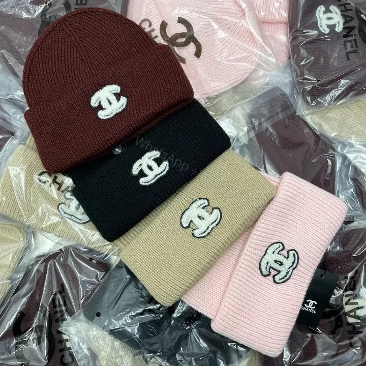 View 1 of Cozy Knit Beanie Pack: Textured Comfort, Luxury Flair