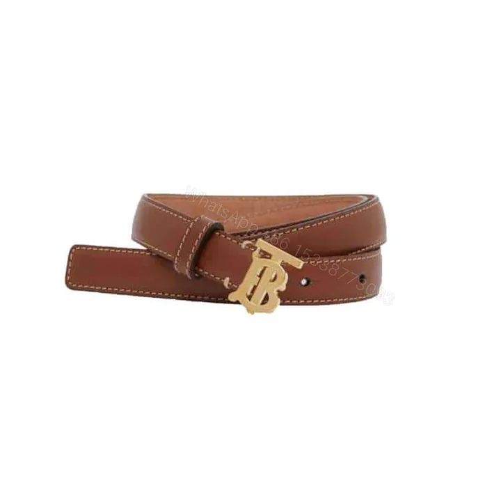 View 1 of BURBERRY BELT IN BROWN – B34