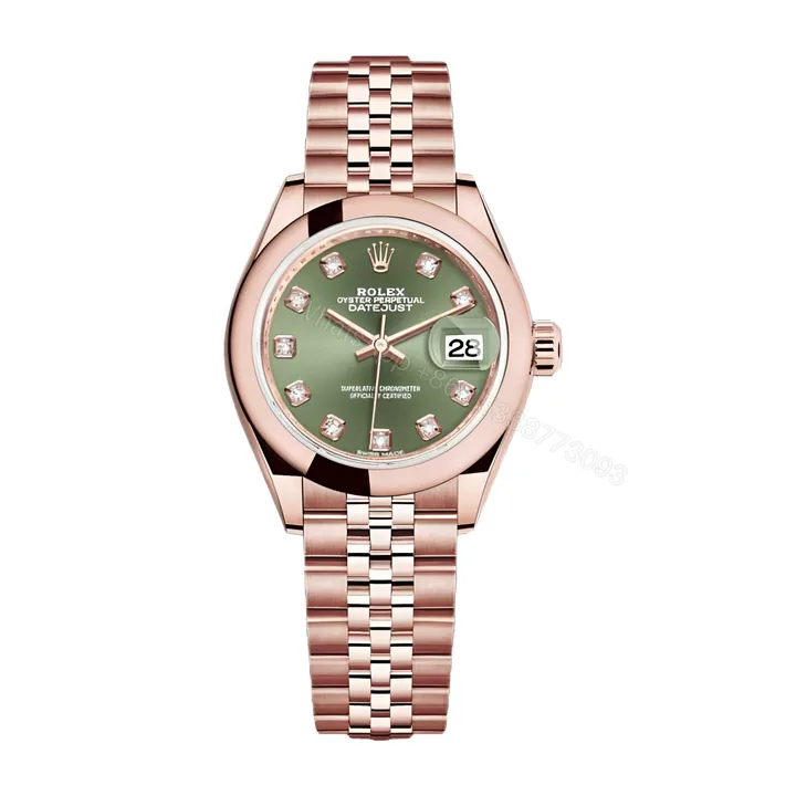 View 1 of Rolex With Diamond Replica