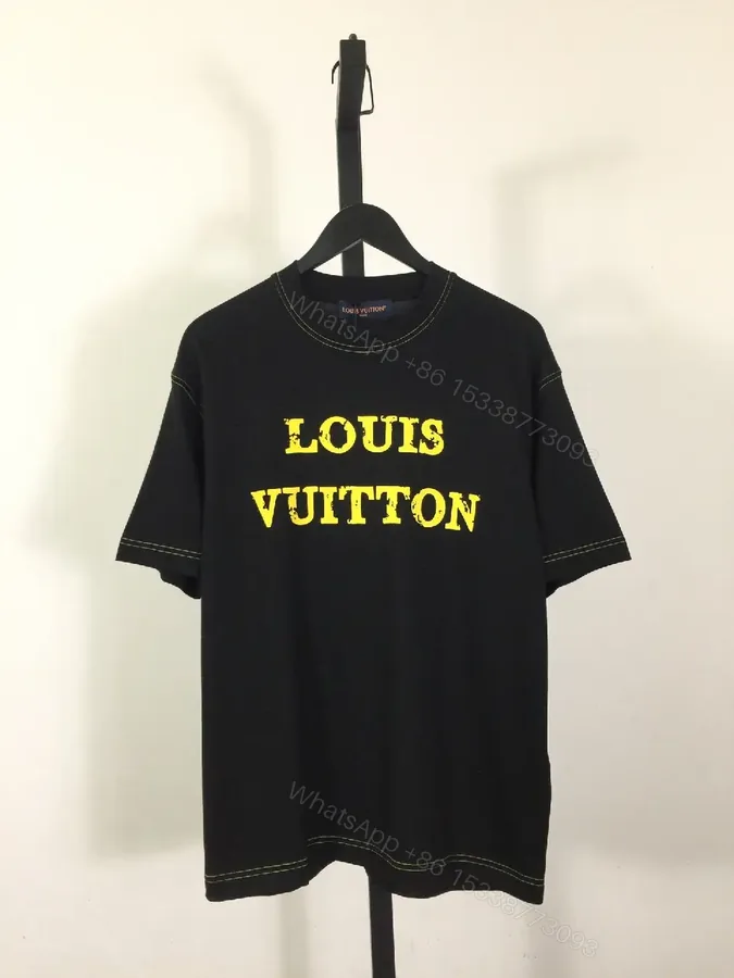 View 1 of Bold Logo Tee: Premium Black Cotton Streetwear Top