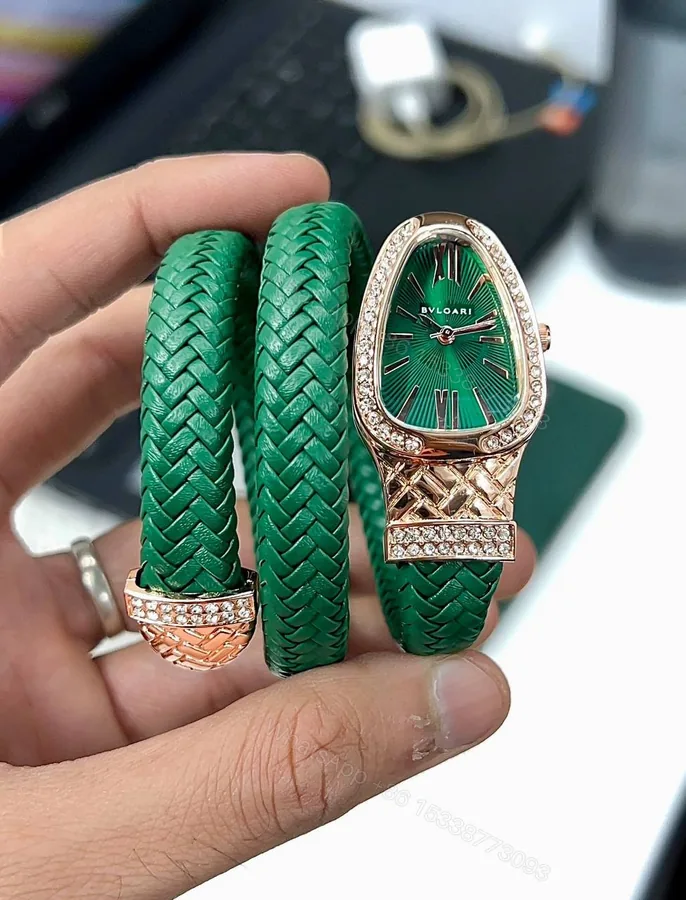 View 1 of Bvlgari Serpenti Ever Emerald Green 32mm Quartz