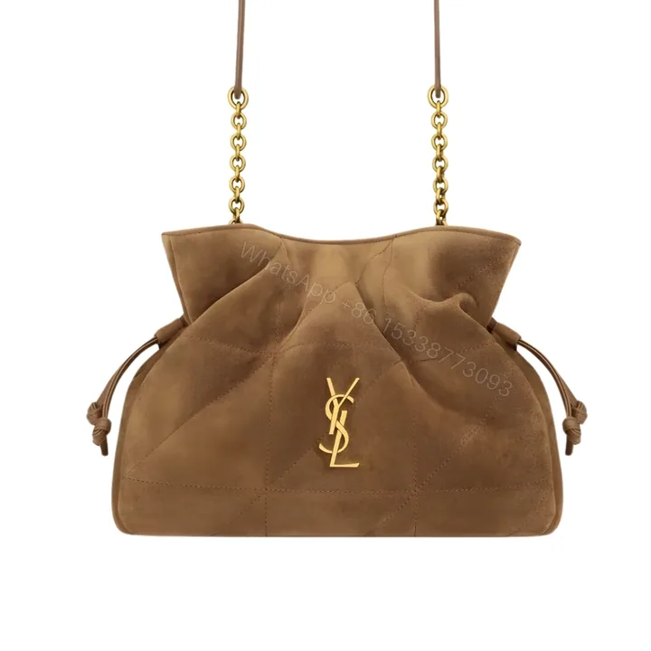 View 1 of Saint Laurent Jamie Shoulder Pouch In Caramel Cognac 26Cm