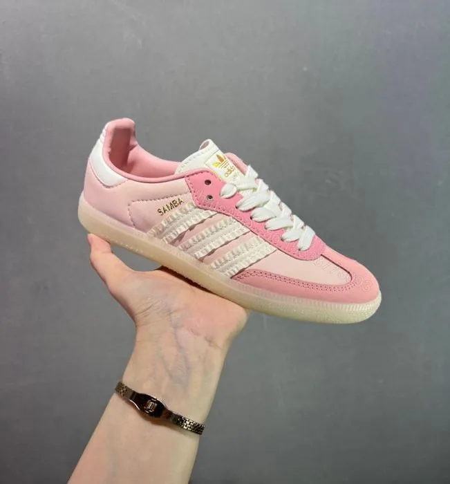 View 1 of FIRST COPY ADIDAS SAMBA RUFFLE STRIPES PACK WONDER FOR GIRLS