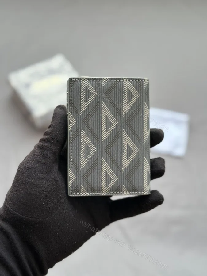 View 1 of DIOR MEN 2021 Diamond Canvas Bifold Wallet