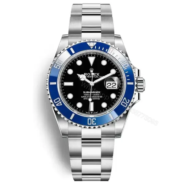 View 1 of Rolex Submariner 126619LB Super Clone : White Gold Black Dial 41mm